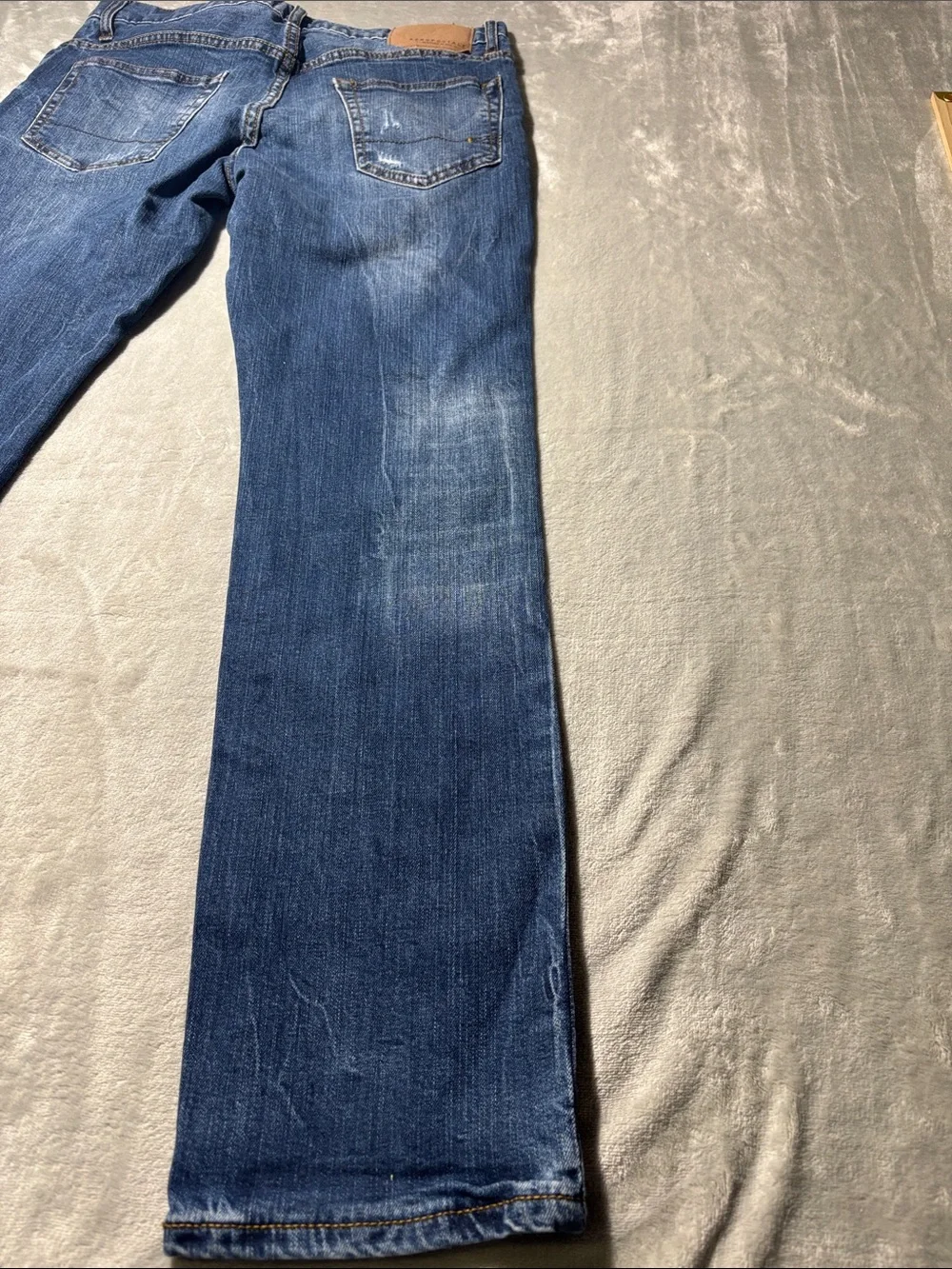 Aeropostale Men’s Skinny Jeans 31x32 Distressed Medium Wash Denim